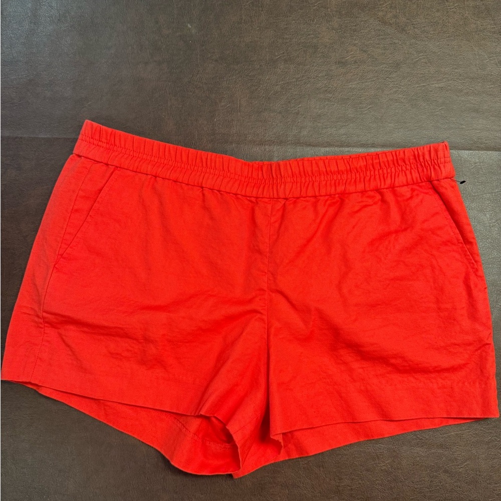 J. Crew Linen Blends Shorts Lightweight Elastic Waist